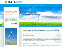 Tablet Screenshot of gaiacp.com